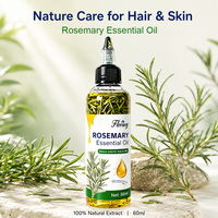 Huile Essentielle de Romarin Pressée à Froid Multi-usages pour la Croissance des Cheveux et les Soins de la Peau 100% Pure Naturelle à Absorption Rapide OEM/ODM Disponible