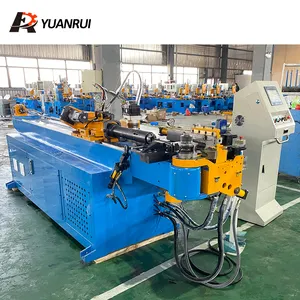 Electric Servo 3D CNC Hydraulic Full Tube Pipe Bending Machine Pipe Tube Bender With Mandrel Push Rolling