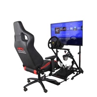 Pièces de fixation réglables à l'arrière de la chaise pivotante de bureau E-sports pour le cadre en X et le support de jeu de course pliant