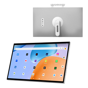 Televisor Inteligente Portátil Blanco de 27 Pulgadas con Pantalla LCD Táctil Android 15, 6GB+128GB, 60Hz, Inalámbrico, Full HD, USB/USB-C, 27" FHD 1 - Product Image 1
