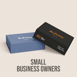 กล่องไปรษณีย์พับได้แบบแบน ทำจากกระดาษลูกฟูก พิมพ์โลโก้ Bee Custom สำหรับกล่องสมัครสมาชิกรายเดือน เหมาะสำหรับผู้ก่อตั้งธุรกิจ - Product Image 4