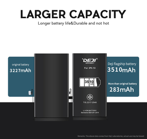 <span class=keywords><strong>Batterie</strong></span> de remplacement de téléphone DEJI pour <span class=keywords><strong>iPhone</strong></span> 13 tous les modèles <span class=keywords><strong>batterie</strong></span> <span class=keywords><strong>iPhone</strong></span> plus de 500 fois - Product Image 4