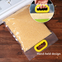Fournisseur chinois OEM, sacs d'emballage pour riz en nylon plastique personnalisés avec logo, fond plat, 1 kg, 2 kg, 5 kg, 10 kg