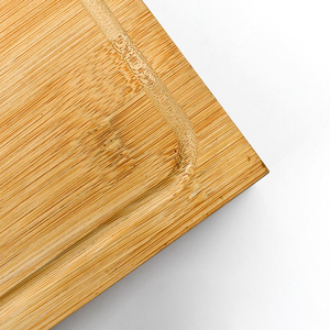 Planche à découper épicurienne personnalisée d'usine WDF planche à découper en bambou pour cuisine - Product Image 5