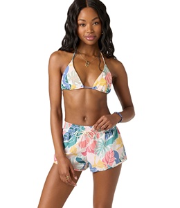 Bikini string écologique MLY maillot de bain imprimé mini micro bikinis sexy vente en gros de shorts de bikini avec logo personnalisé ensemble de 3 pièces - Product Image 1
