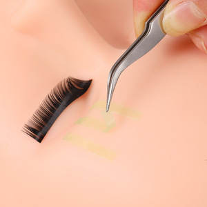 Bande adhésive multicolore pour cils, pour peaux sensibles, avec logo personnalisé, patchs en gel de silicone hydrogel pour extensions de cils - Product Image 5