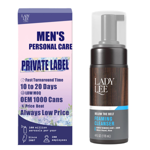 Limpiador Íntimo Masculino en Espuma Suave para la Zona Bajo la Cintura con Hamamelis y <span class=keywords><strong>Aloe</strong></span> <span class=keywords><strong>Vera</strong></span> de Origen Natural, Equilibrado en pH y Anti-Olor - Product Image 1