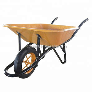 Gerobak Dorong Konstruksi Kuwait WB6400 Laris Manis, Kapasitas Muatan 130kg, Penyimpanan 65L, Ban Pneumatik 4.00-8 Inci, Baja Tugas Berat - Product Image 5