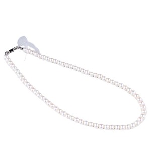 <b>A</b>-Lian Freshwater Pearl <b>Necklace</b> 6-7mm Nearly Round AAA Grade White Pearl Everyday Wear - Product Image 3