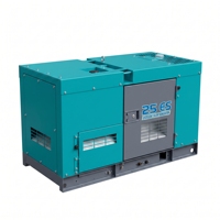 Générateur diesel portable 30-60 kW monophasé/triphasé 50/60 Hz silencieux à faible consommation de carburant pour l'alimentation des exploitations agricoles, le camping et les situations d'urgence