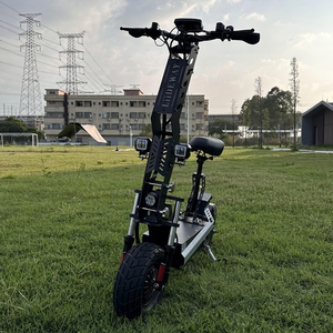 13inch <b>Off</b> Road Tire Powerful E Scooter Double Motor LCD Screen Dual Drive Controller Front Rear Hydraulic Shock Absorption - Product Image 2