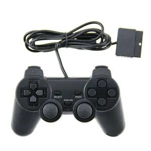 Двойной ударный проводной контроллер для игровой консоли Ps2 Playstation 2