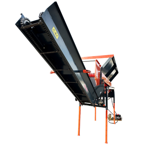 Nettoyeur <span class=keywords><strong>de</strong></span> <span class=keywords><strong>bois</strong></span> <span class=keywords><strong>de</strong></span> <span class=keywords><strong>chauffage</strong></span>, crible vibrant automatique à rouleaux pour le nettoyage des bûches et l'élimination des débris, machinerie forestière - Product Image 4