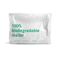 Compostable biodégradable écologique personnalisé pour sac postal en poly emballage d'expédition de vêtements durable compostable en plastique imprimé