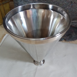 Tramoggia Imbuto Con Fine Puntale Triclamp sanitari In Acciaio Inox Conico - Product Image 4