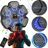 Entraîneur de frappe interactif de grande taille, cible de boxe électronique murale, machine de boxe musicale avec gants de boxe