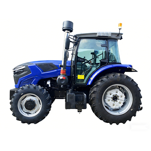Tracteur agricole 4x4 de 50 CV, moteur diesel, boîte de vitesses 12+12, homologué CE pour le labour et les vergers, prix de vente directe d'usine - Product Image 1