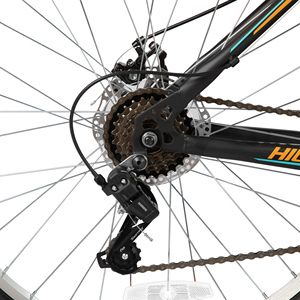 Vélo de montagne JOYKIE HILAND de haute qualité, 26 ou <span class=keywords><strong>27</strong></span> <span class=keywords><strong>pouces</strong></span>, frein à disque mécanique, 18 vitesses, cadre et fourche en acier, personnalisable pour adultes - Product Image 2