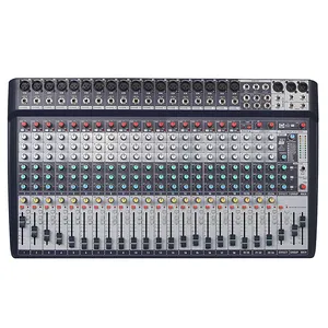 Professional 24 channel digitale studiomaster usb soundcard audio mixer consoles