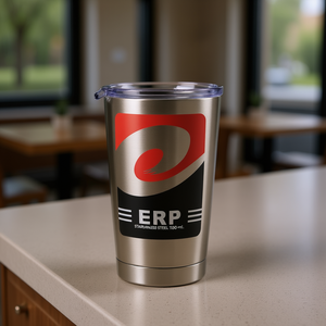 Bicchiere termico in acciaio inox Erp da 500 ml per bevande calde e fredde - Product Image 2