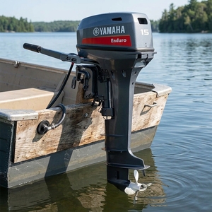 Nouveau moteur marin à essence YAMA 15HP 2 temps 2 cylindres à arbre long pour rénovation/amélioration - Product Image 3