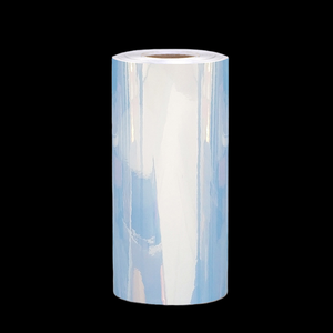 Glossy Silver Self adhesive PET Blank Printable Waterproof Inkjet Vinyl Sticker Paper Roll Core 3 Inch - Product Image 1
