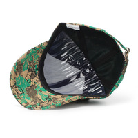 Casquette de baseball sportive unisexe à calotte haute et multi-panneaux, avec boucle en laiton, logo brodé personnalisé, 100% polyester, pour activités de plein air et performance sportive