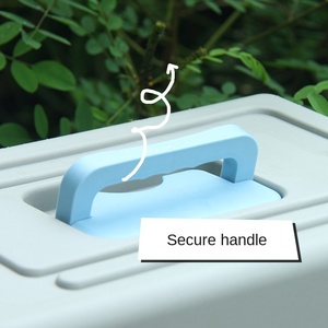 Nyaman transportasi mobil kandang kucing tahan ledakan kotak penyimpanan hewan peliharaan kancing penutup padat PP ransel luar ruangan untuk perlengkapan hewan peliharaan - Product Image 5