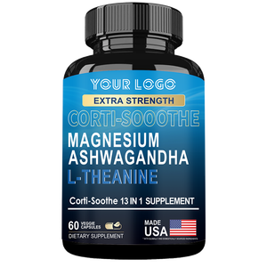 Integratori di Cortisolo in Capsule con Glicina, Magnesio e <span class=keywords><strong>L</strong></span>-teanina per <span class=keywords><strong>l</strong></span>'Equilibrio Ormonale - Supporto per Emozioni, Relax, Concentrazione e Sonno - Product Image 6