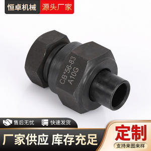 Conector Roscado de Acero al Carbono con Soldadura por Puntos y Hombro Plano CB/56-83 Compatible con Tuberías para Aplicaciones de Hardware Marino - Product Image 4