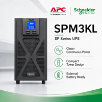 UPS Monofásico en Línea APC SPM3KL para Respaldo de Equipos de Red y Servidores de Computación con Batería de Plomo-Ácido 3KVA/2700W