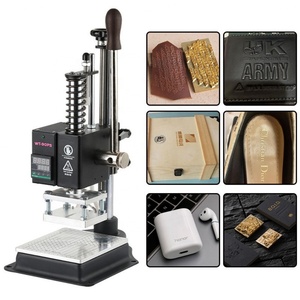 Machine de marquage à chaud pour logos en cuir, presse à chaud pour estampage de logos en cuir, vente en gros directe usine - Product Image 5