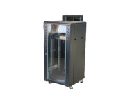 Armoire de serveur réseau murale en acier de 19 pouces 22U