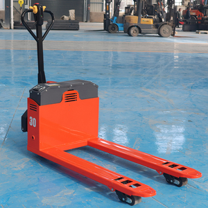 Cric de palette d'entrepôt d'empileur de palette électrique d'empileur de palette large hydraulique - Product Image 6