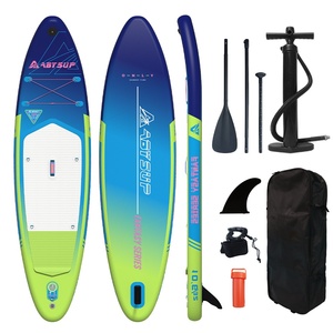 Tabla de surf inflable Jingciren Boutique [] para surf de hidroala, tabla de SUP, tabla de surf con remo, elegante empaque en caja de regalo - Product Image 1