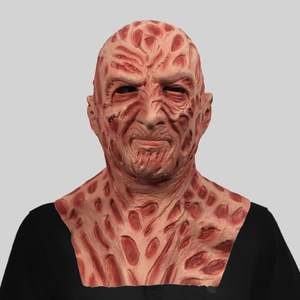 <span class=keywords><strong>Freddy</strong></span> Scary Mask Full Face Headgear con Demon Grimace para Halloween Navidad Graduación Fiestas <span class=keywords><strong>de</strong></span> Año Nuevo - Product Image 1