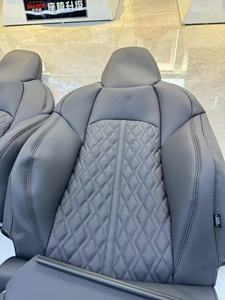 Accessorio per Interni Auto YLC, Kit di Aggiornamento <span class=keywords><strong>Sedili</strong></span> <span class=keywords><strong>Audi</strong></span> A6 C7 S6, Copertura in Pelle Anteriore e Posteriore per <span class=keywords><strong>Audi</strong></span> A6 - Product Image 2