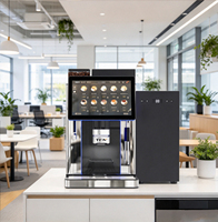 Distributeur automatique de café en grains TCN Commercial, café au lait frais avec commande à distance intelligente