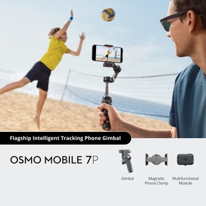 อุปกรณ์กันสั่นกิมบอล OSMO MOBILE 7P Vlog Combo (เครื่องส่งสัญญาณขนาดเล็ก <span class=keywords><strong>djimic</strong></span> อินฟินิตี้สีดำ/ขาว) OSMO MOBILE 7P gimbal Stabilizer - Product Image 3