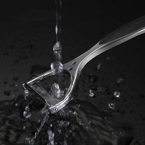 Epluche-légumes et couteau d'office multifonctionnel en acier inoxydable Outil de cuisine moderne écologique - Product Image 4