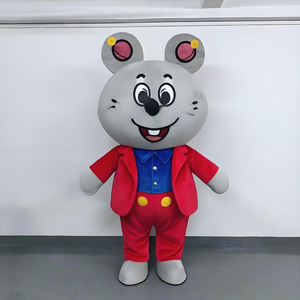 Shengye Factory Custom personaggio dei cartoni animati Mouse <span class=keywords><strong>Costume</strong></span> mascotte 3D Design indossabile a piedi intaglio animale <span class=keywords><strong>topo</strong></span> mascotte abbigliamento - Product Image 1