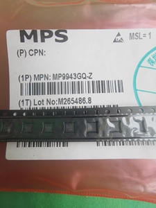 GXT MP9943GQ-Z Original, Convertidor Reductor Síncrono de Alta Eficiencia, 3A 36V, Regulador Buck IC, Paquete QFN-8 - Product Image 4