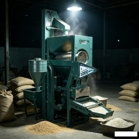 Décortiqueuse de riz à économie d'énergie, moteur diesel-électrique, broyage à basse température, acier au manganèse, 30 % de riz entier, longue durée de vie pour le traitement agricole