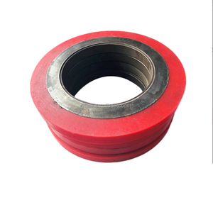 नए पॉलीयूरेथेन व्हील भारी शुल्क कैस्टर यांत्रिक हैंडकार्ट सार्वभौमिक पहियों को होटल 1000 किलोग्राम भार क्षमता-सार्वभौमिक स्टार - Product Image 1