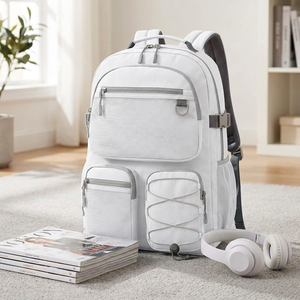Wholesale Hasun Waterproof 11 Inch <b>Laptop</b> <b>Backpack</b> DAY <b>BACKPACK</b> Fashion Cartoon Pattern Zipper Hasp Closure Unisex 21L - Product Image 4