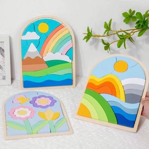 Puzzle coloré en forme de tournesol pour enfants d'âge préscolaire, idéal pour l'apprentissage et la décoration de bureau - Product Image 5