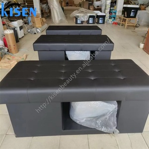 Kisen Salon <b>Table</b> Shampoo Massage Bed Customized Head Spa <b>Portable</b> Bed Facial Treatment Factory Wholesale - Product Image 1