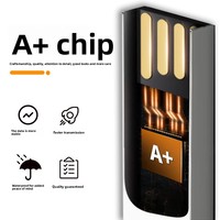 Nouvelle clé USB porte-clés en métal 16 Go/8 Go avec gravure de logo client USB 2.0/3.0 et garantie d'un an