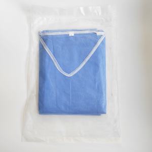 ชุดผ่าตัดผ้าใยสังเคราะห์สำหรับผู้ชายและผู้หญิงชุดขัดแบบใช้แล้วทิ้งคอกลม <span class=keywords><strong>spp</strong></span>/sms - Product Image 5