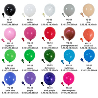 Ballons mats en gros, ballons mats de 5 pouces en vrac pour mariages, anniversaires et décorations de fête en latex